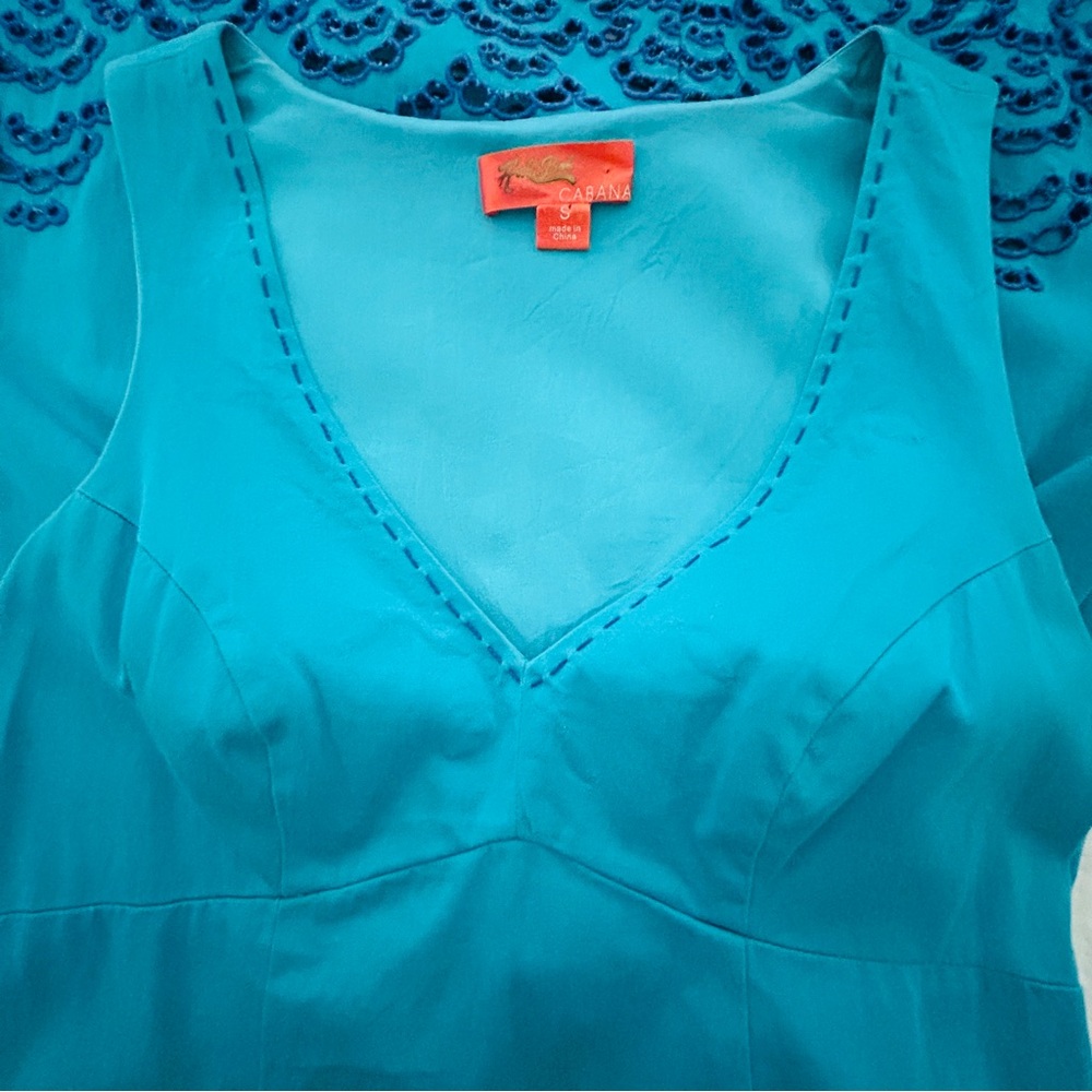Hale Bob Cabana Vibrant Blue Dress
